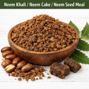 Neem Khali or Neem Cake or Neem Seed Meal
